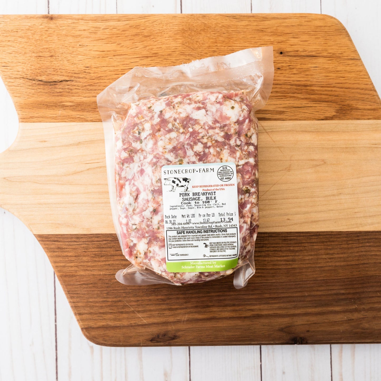 Breakfast Sausage Stonecrop Farm New York
