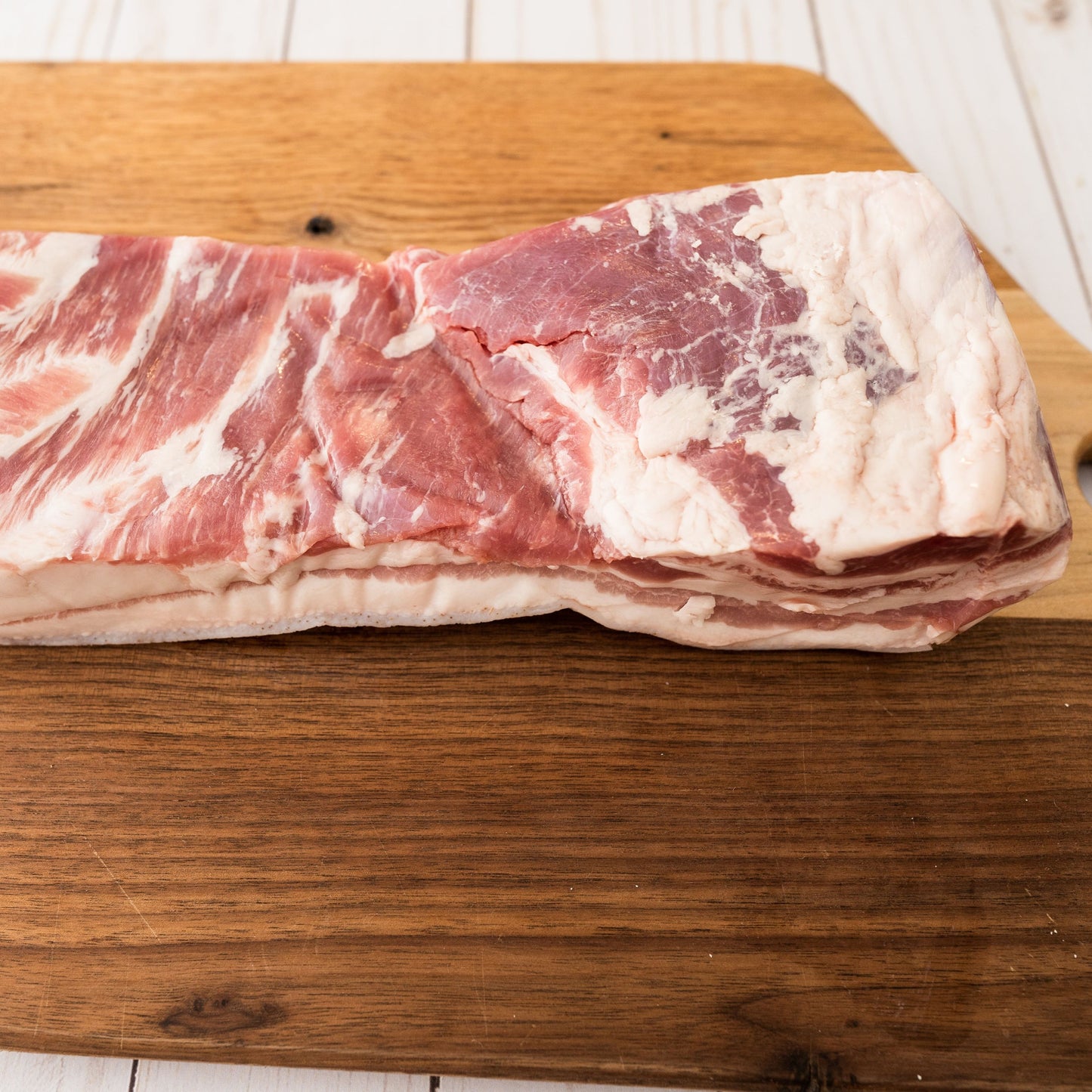 Organic Pork Belly in Stonecrop Farm