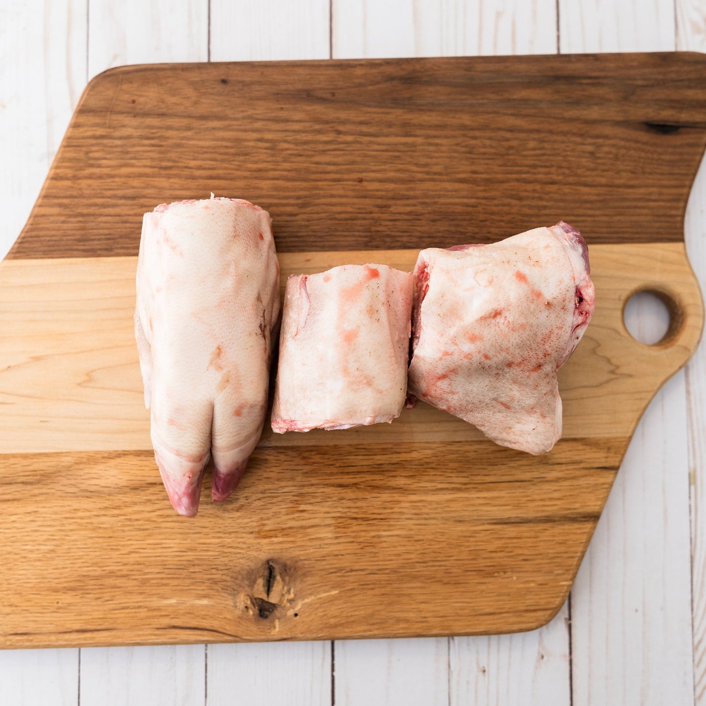 Organic Pork Trotters in Stonecrop Farm