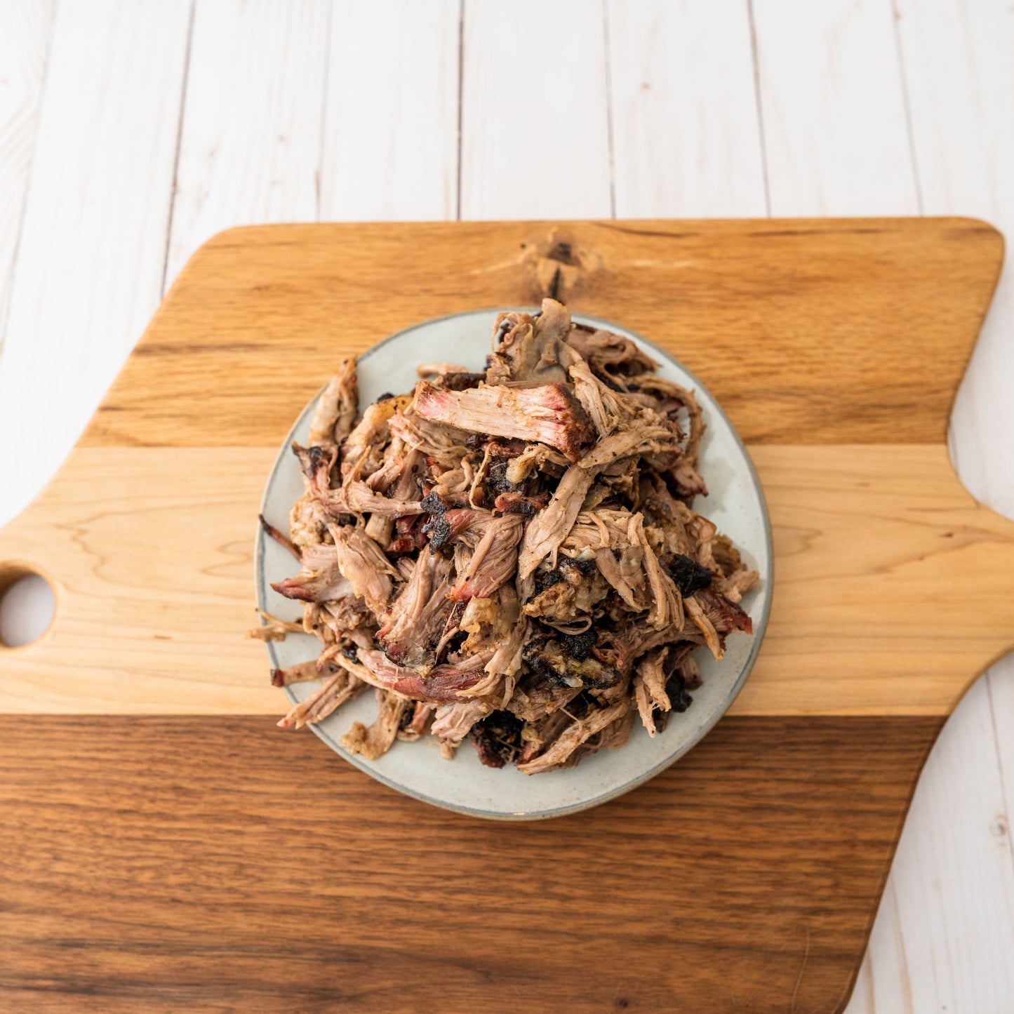 Pork butt roast in Stonecrop Farm