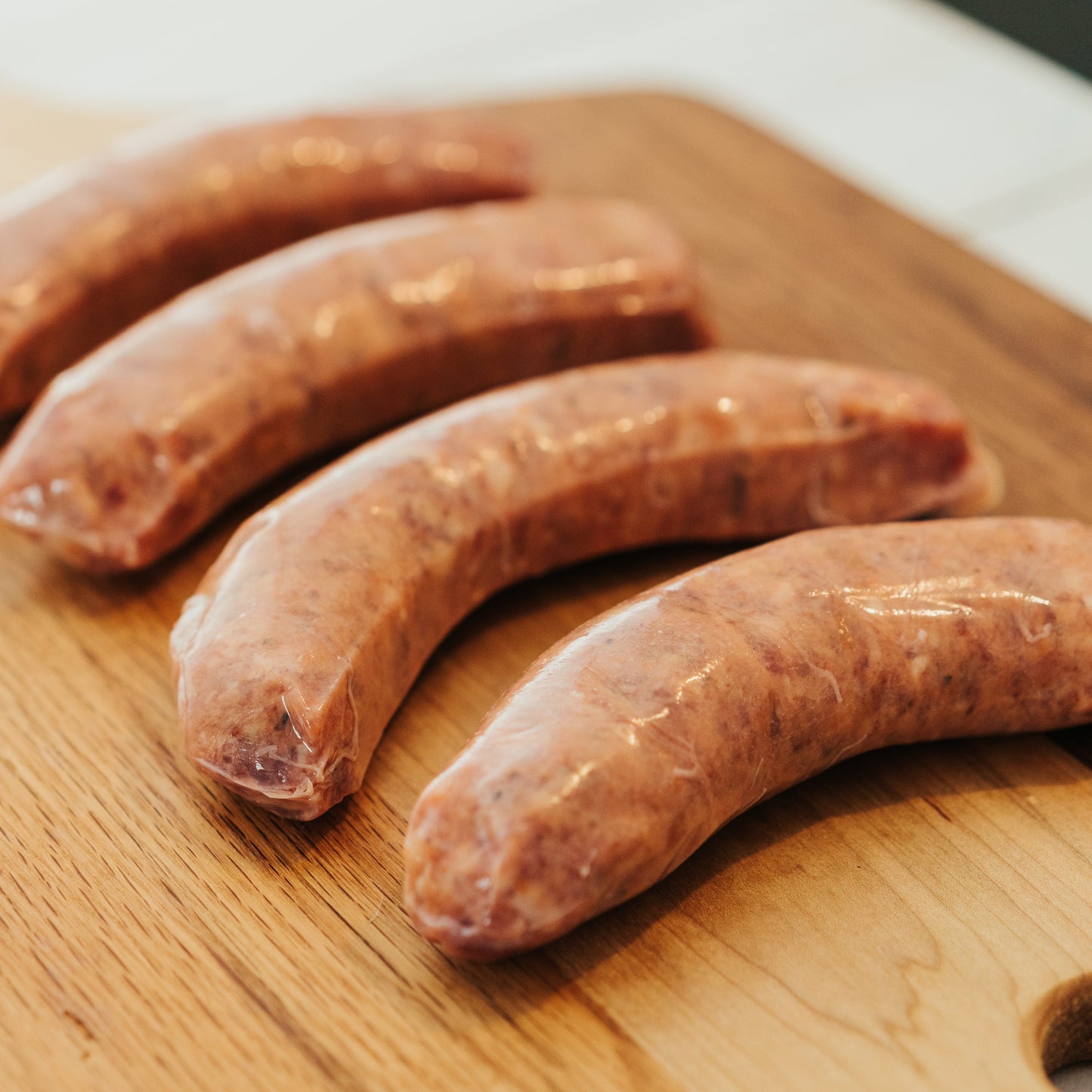 Hot Italian Sausage in Stonecrop Farm
